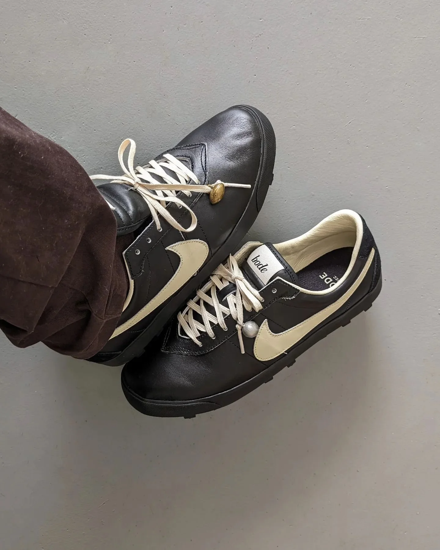 Bode x Nike Astro Grabber 'Black/Coconut Milk' | Epsilon